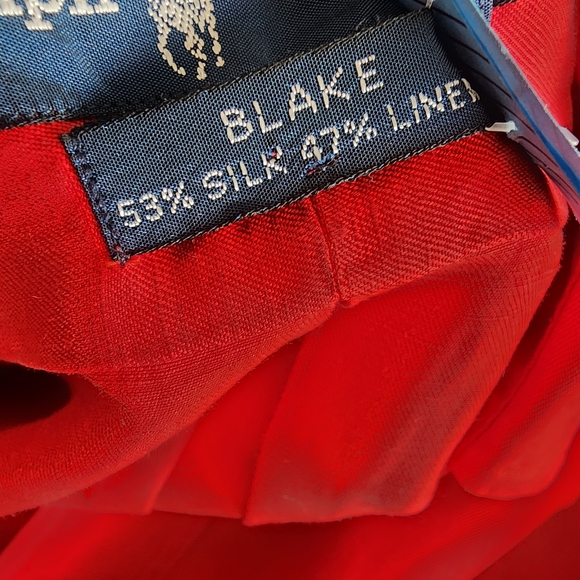 Ralph Lauren Silk And Linen Blend Button Down Shirt - Picture 10 of 10